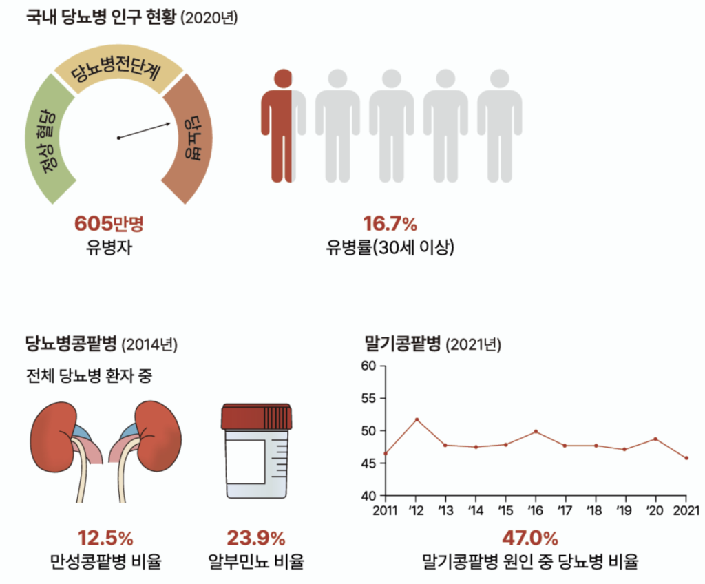 2020년 국내 당뇨병 인구 현황