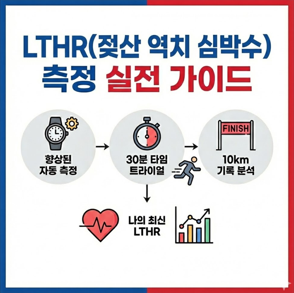 LTHR 측정의 3가지 방법