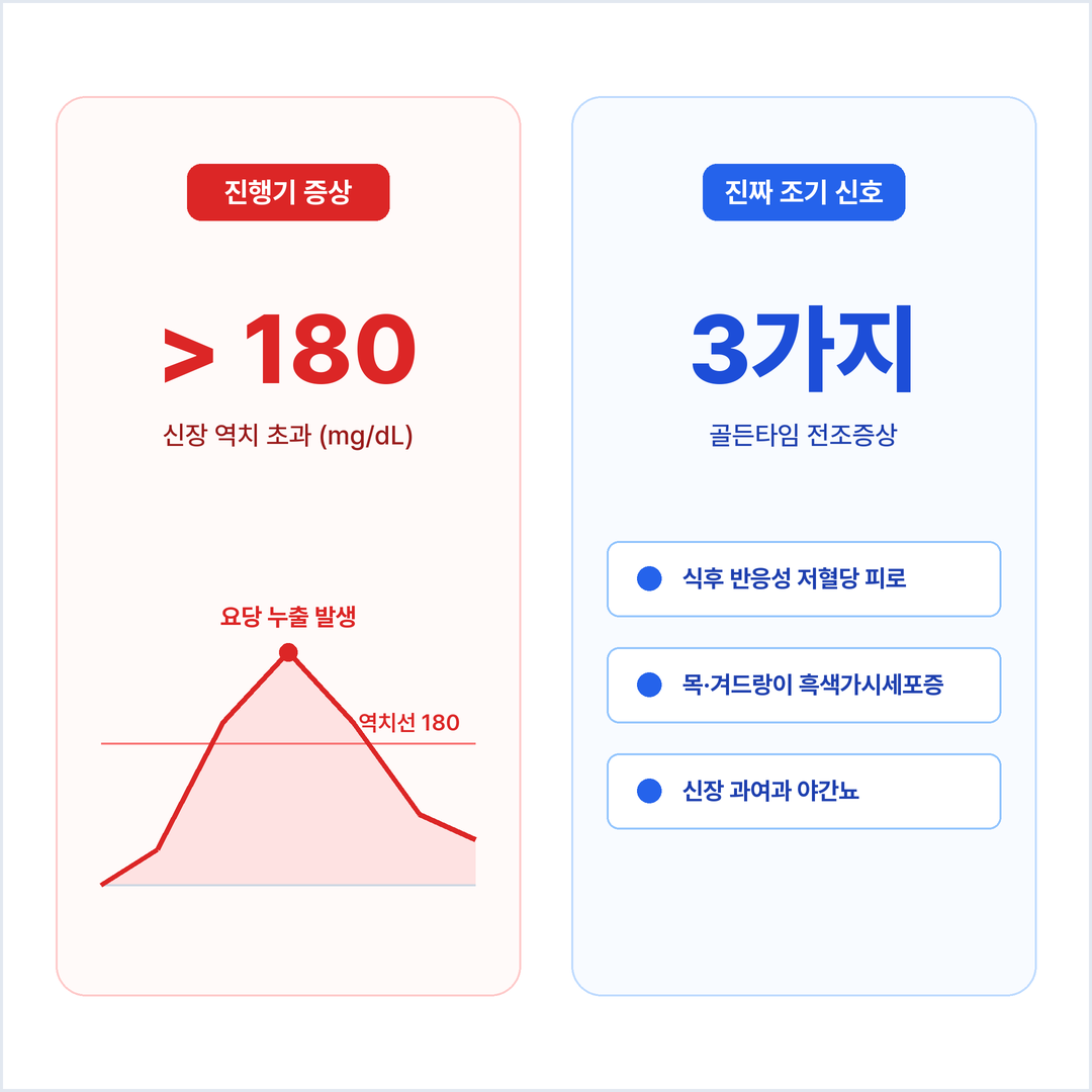 당뇨 초기 증상